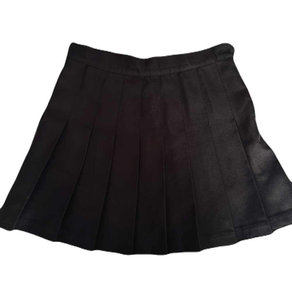 AA Black Pleated Skirt